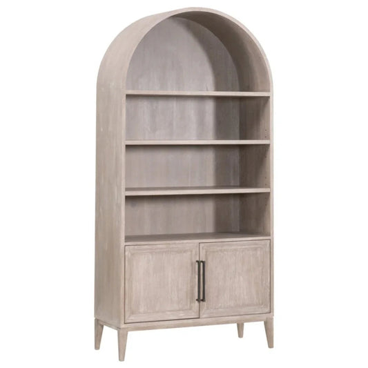 Morris Wooden Storage Bookcase - LOOMLAN - Essentials For Living - Bookcases