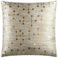 Morse Gold Throw Pillow With Insert - LOOMLAN - D.V. Kap - Throw Pillows