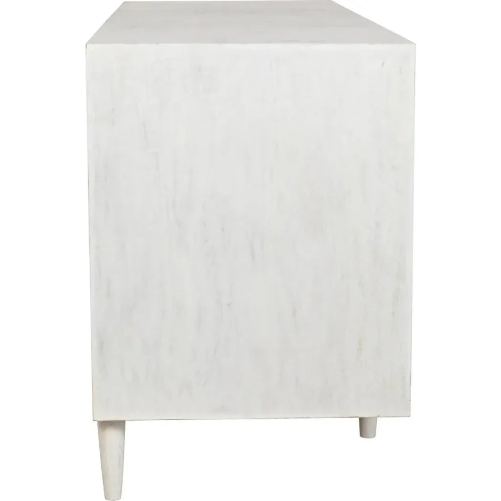 Morten Nine Drawers Wood Dresser