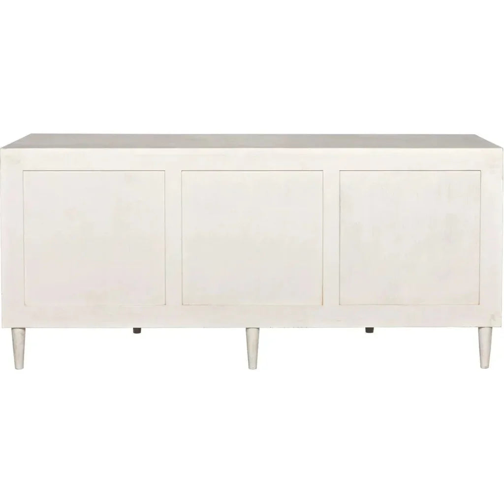 Morten Nine Drawers Wood Dresser