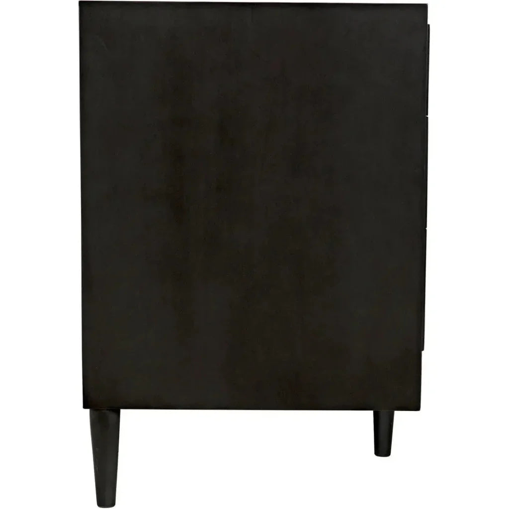 Morten Nine Drawers Wood Dresser