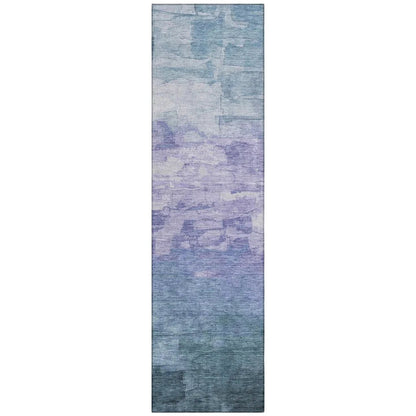 Mosselia Blue Washable Indoor - Outdoor Rug - LOOMLAN - LOOMLAN Rugs - Outdoor Rugs