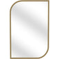 Motha Metal Gold Vertical Wall Mirror - LOOMLAN - Bassett Mirror - Wall Mirrors