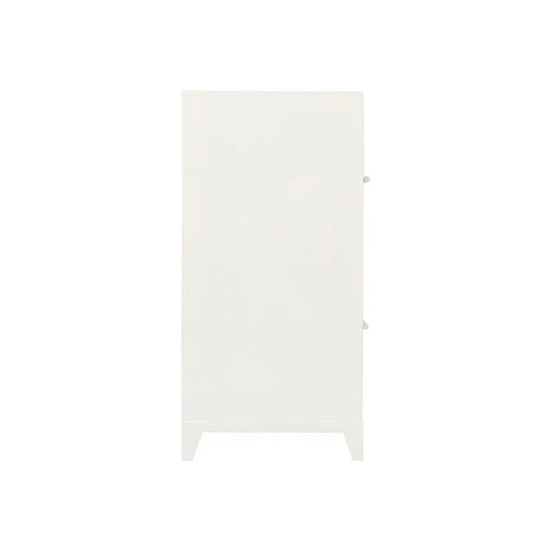 Mother Of Pearl Covered White Chest - LOOMLAN - Chelsea House - Chests