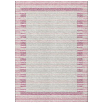 Motifa Pink Washable Indoor - Outdoor Rug - LOOMLAN - LOOMLAN Rugs - Outdoor Rugs