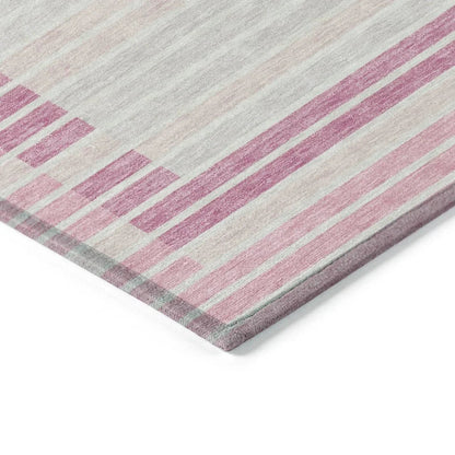 Motifa Pink Washable Indoor - Outdoor Rug - LOOMLAN - LOOMLAN Rugs - Outdoor Rugs
