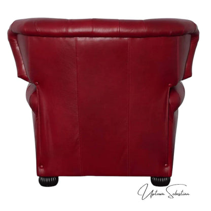 Motion Leather Power Push Button Recliner