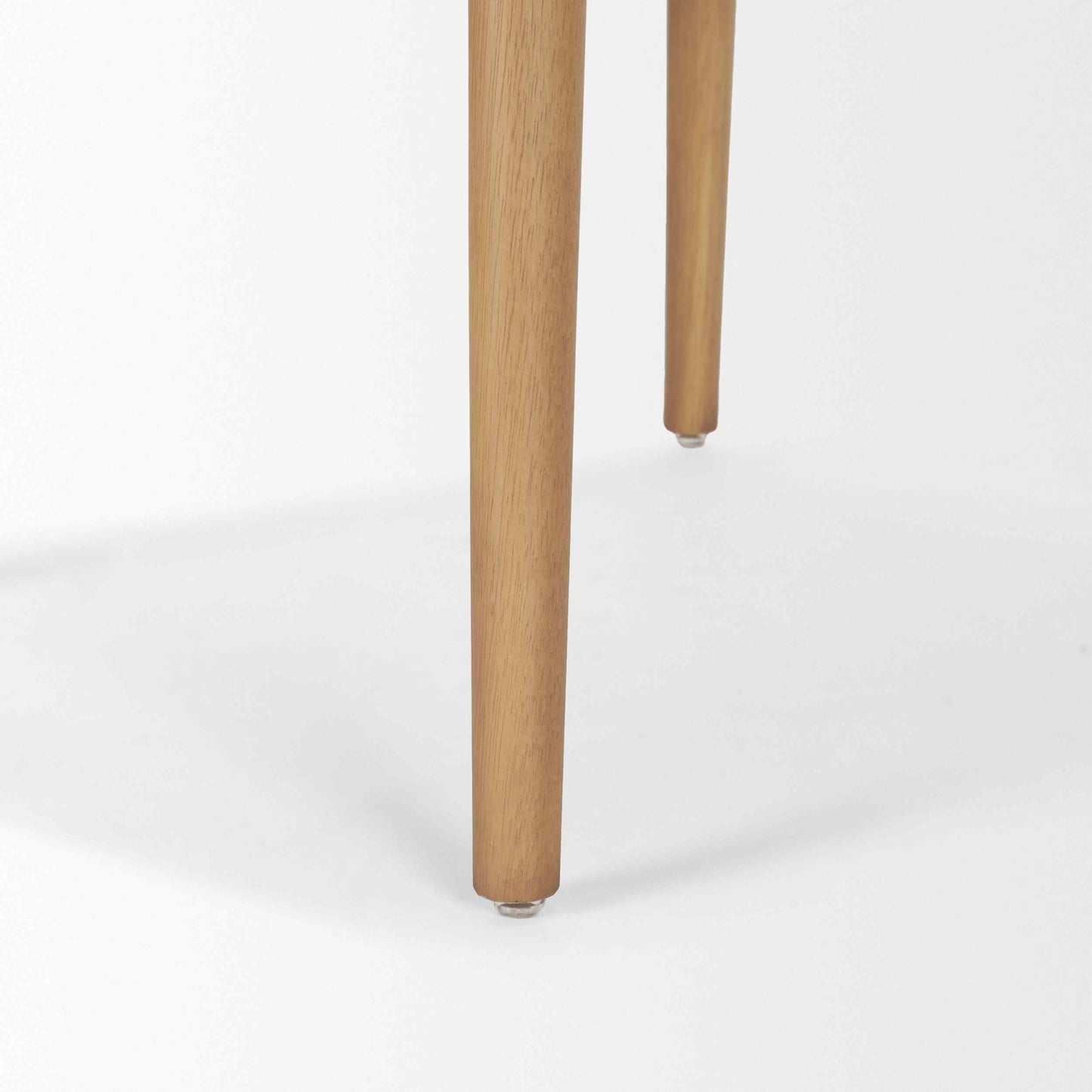 Motley Tan Leather Armless Dining Chair 2PC