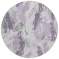 Motyfa Purple Washable Indoor - Outdoor Rug - LOOMLAN - LOOMLAN Rugs - Outdoor Rugs