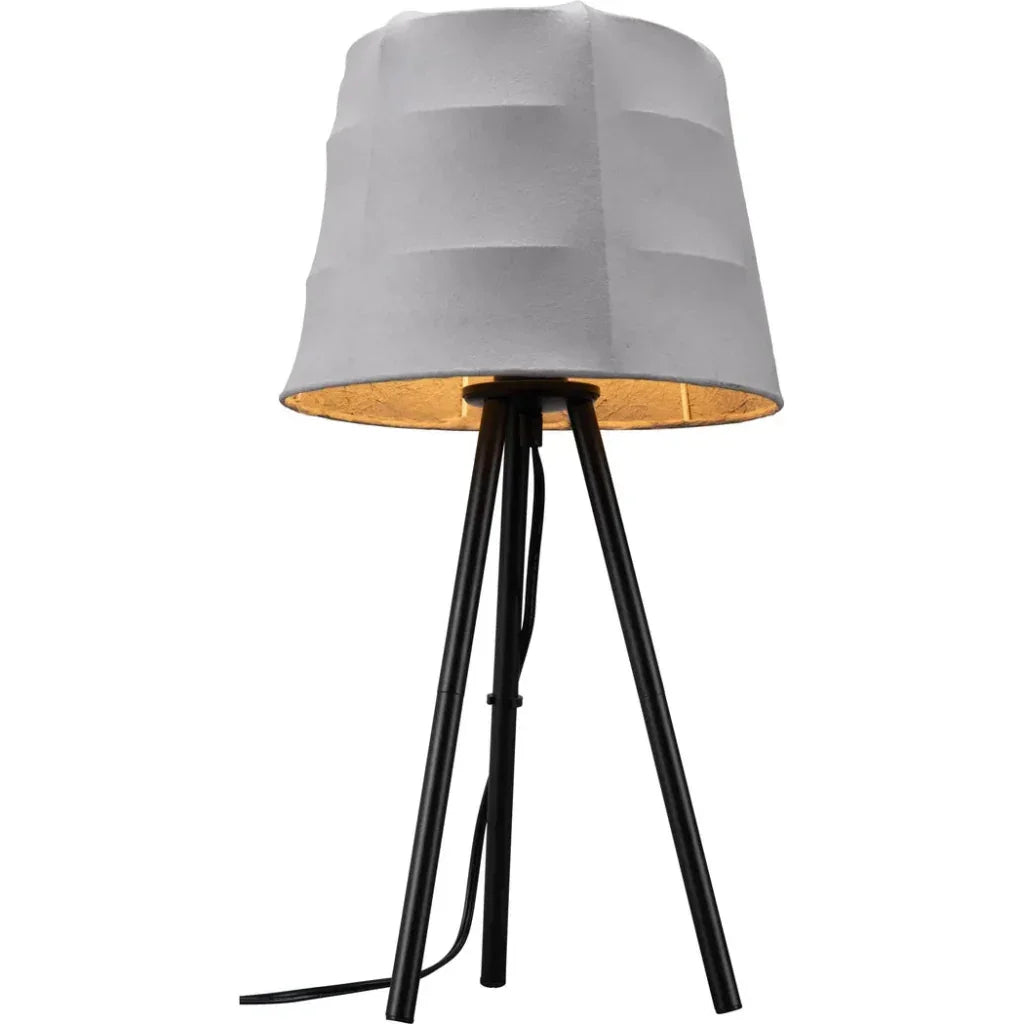Mozzi Table Lamp Gray & Black - LOOMLAN - Zuo Modern - Table Lamps