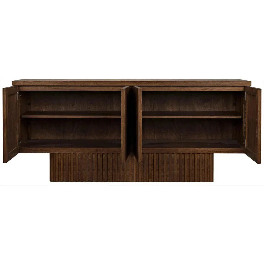 Mr. Smith Four-Doors Walnut Sideboard