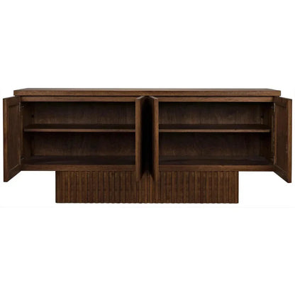 Mr. Smith Four-Doors Walnut Sideboard