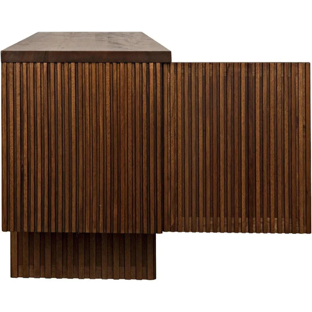 Mr. Smith Four-Doors Walnut Sideboard