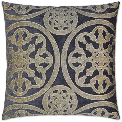 Mulberry Slate Blue Throw Pillow With Insert - LOOMLAN - D.V. Kap - Throw Pillows