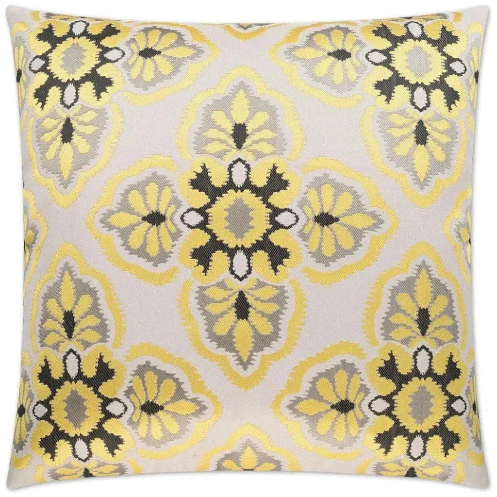 Mulberry Yellow Throw Pillow With Insert - LOOMLAN - D.V. Kap - Throw Pillows