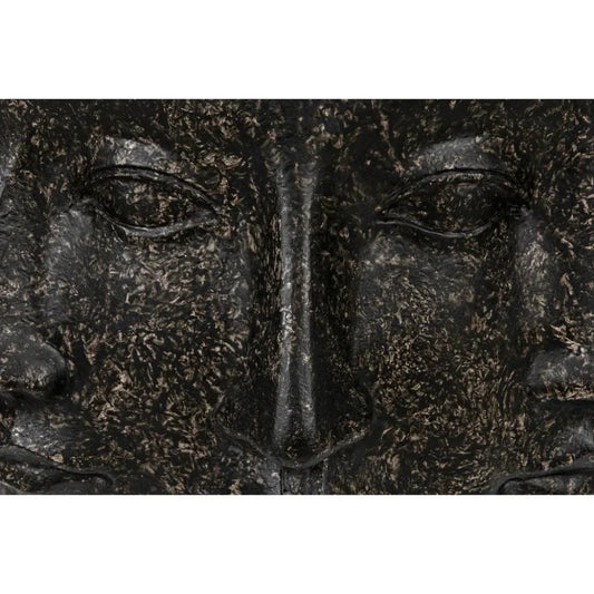 Multi - Face Stool, Black Fiber Cement - LOOMLAN - Noir - Side Tables