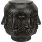 Multi - Face Stool, Black Fiber Cement - LOOMLAN - Noir - Side Tables