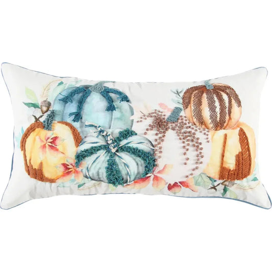 Multi Gina Pumpkins Couch Lumbar Pillows - LOOMLAN - LOOMLAN - Throw Pillows