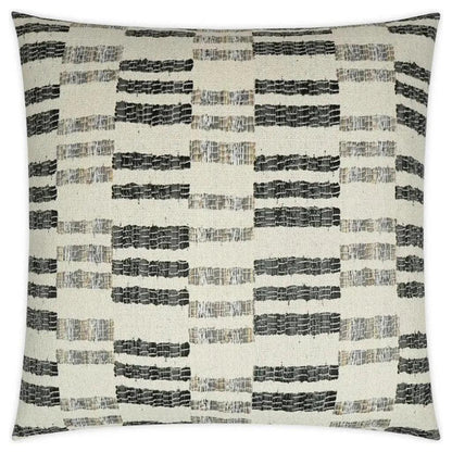 Mundo Western Chic Grey Large Throw Pillow Insert - LOOMLAN - D.V. Kap - Throw Pillows