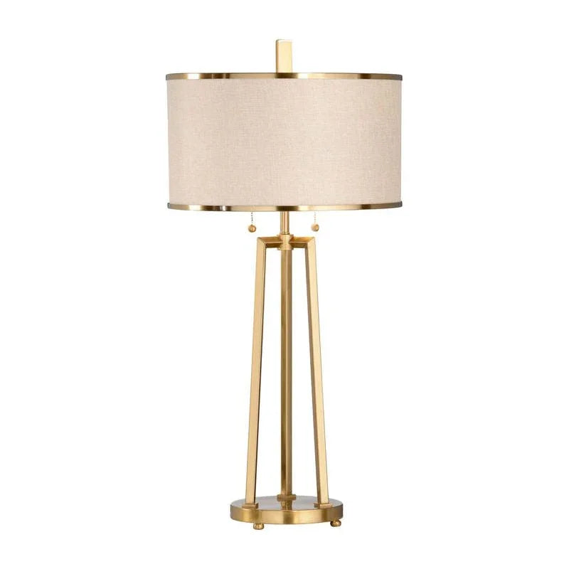 Murphy Brass Framed Table Lamp - LOOMLAN - Wildwood - Table Lamps