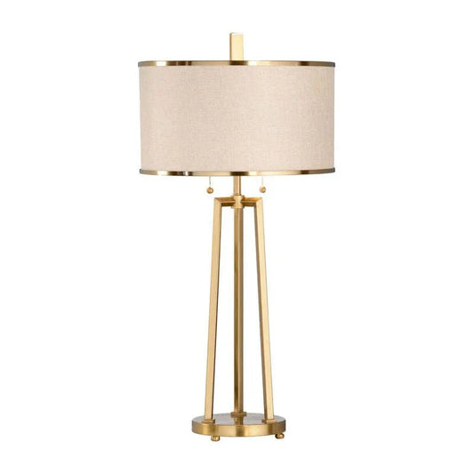 Murphy Brass Framed Table Lamp - LOOMLAN - Wildwood - Table Lamps
