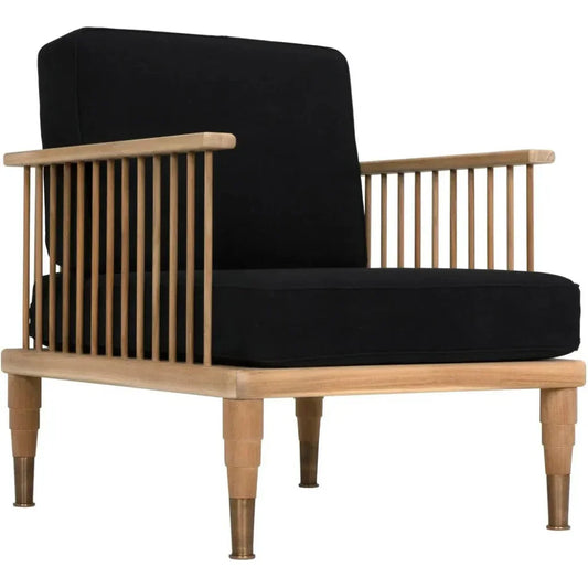 Murphy Chair, Teak - LOOMLAN - Noir - Accent Chairs