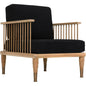 Murphy Chair, Teak - LOOMLAN - Noir - Accent Chairs