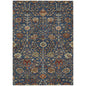 Muse Blue Washable Indoor-Outdoor Rug-Outdoor Rugs-LOOMLAN Rugs-2'6" x 3'10"-LOOMLAN