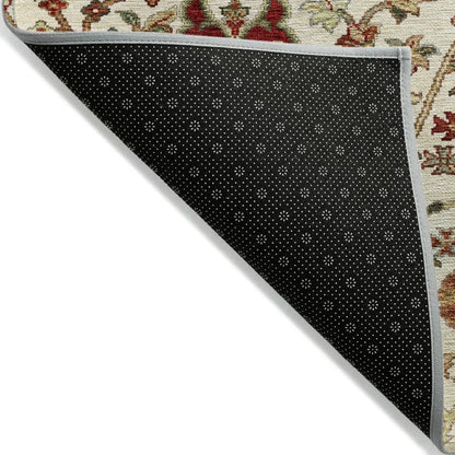 Muse Ivory Washable Indoor-Outdoor Rug-Outdoor Rugs-LOOMLAN Rugs-LOOMLAN