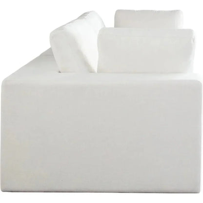 Muse Mist White Performance 2PC Modular Sofa - LOOMLAN - Diamond Sofa - Sofas & Loveseats