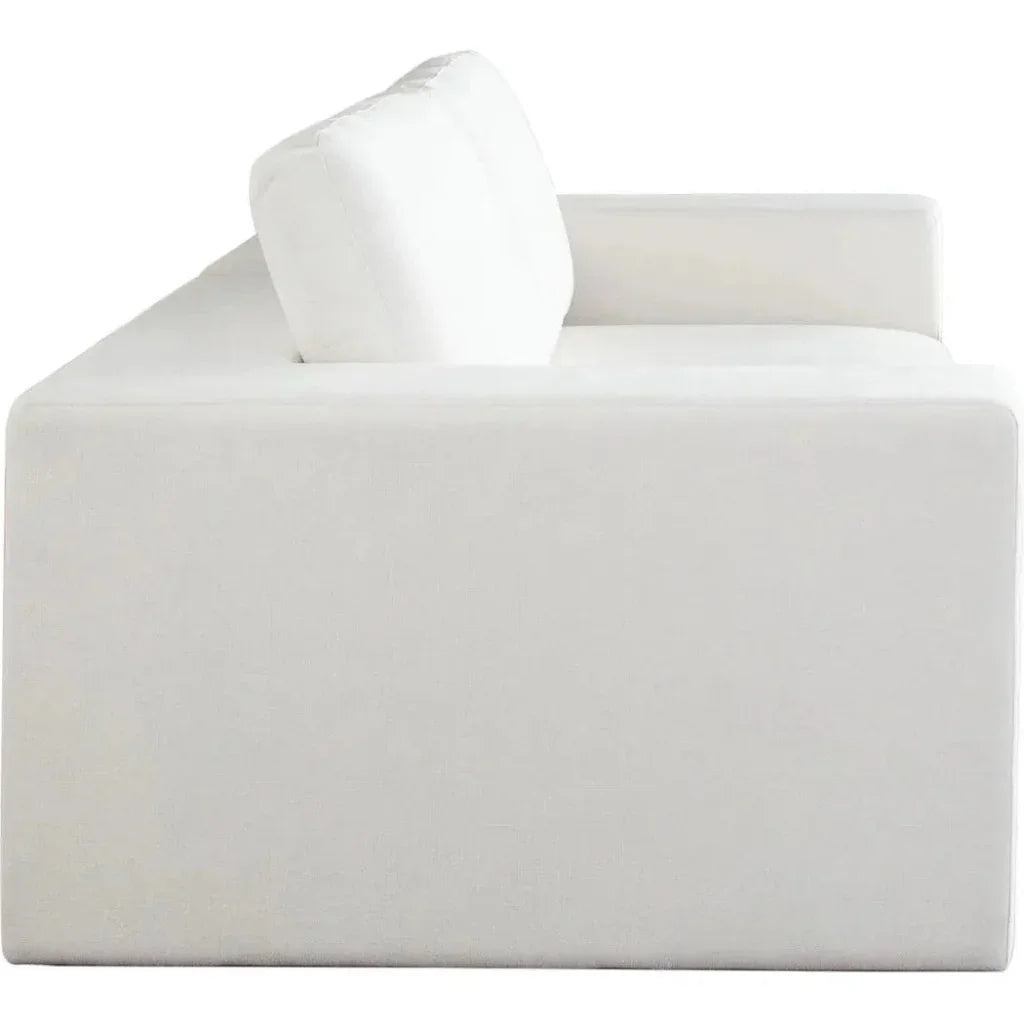 Muse Mist White Performance 2PC Modular Sofa - LOOMLAN - Diamond Sofa - Sofas & Loveseats