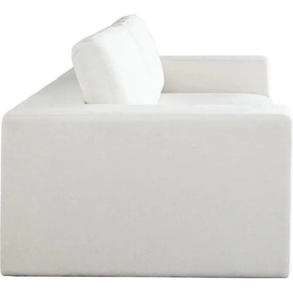 Muse Mist White Performance 2PC Modular Sofa - LOOMLAN - Diamond Sofa - Sofas & Loveseats