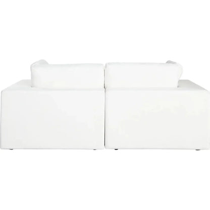 Muse Mist White Performance 2PC Modular Sofa - LOOMLAN - Diamond Sofa - Sofas & Loveseats