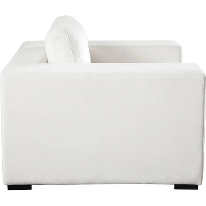 Muse Mist White Performance Accent Arm Chair - LOOMLAN - Diamond Sofa - Club Chairs