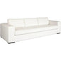 Muse Mist White Performance Sofa 4 Black Accent Pillows - LOOMLAN - Diamond Sofa - Sofas & Loveseats