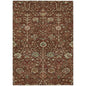 Muse Orange Washable Indoor-Outdoor Rug-Outdoor Rugs-LOOMLAN Rugs-2'6" x 3'10"-LOOMLAN