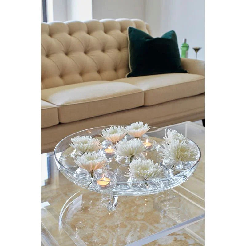Mykonos Acrylic Made Clear Cocktail Table - LOOMLAN - Wildwood - Coffee Tables