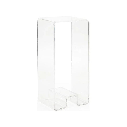 Mykonos Acrylic Made Clear Pedestal - LOOMLAN - Wildwood - Side Tables