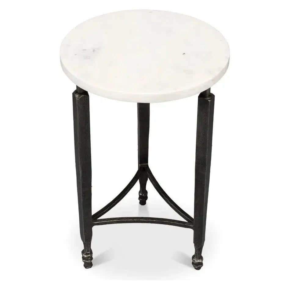Mykos Round Side Table - LOOMLAN - Sarreid - Side Tables