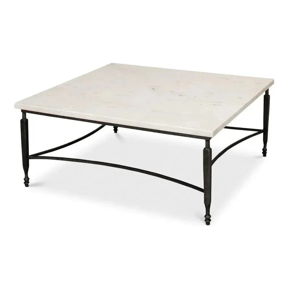 Mykos Square Coffee Table - LOOMLAN - Sarreid - Coffee Tables