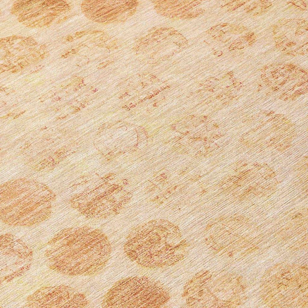 Myrianna Orange Washable Indoor - Outdoor Rug - LOOMLAN - LOOMLAN Rugs - Outdoor Rugs