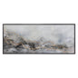 Mystic Mountain Wall Art Gold Leaf & Black-Framed Wall Art-SUNPAN-LOOMLAN