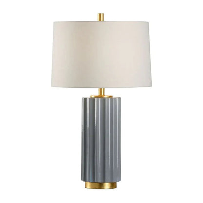 Mythos Glazed Ceramic Table Lamp - LOOMLAN - Wildwood - Table Lamps