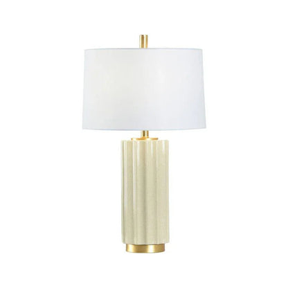 Mythos Glazed Ceramic Table Lamp - LOOMLAN - Wildwood - Table Lamps