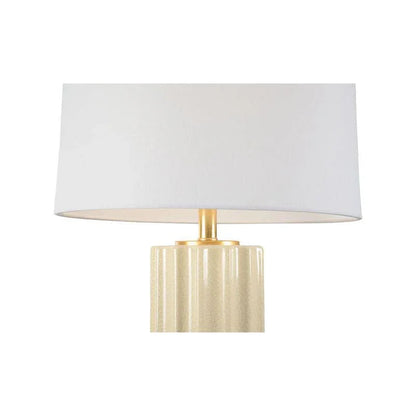 Mythos Glazed Ceramic Table Lamp - LOOMLAN - Wildwood - Table Lamps