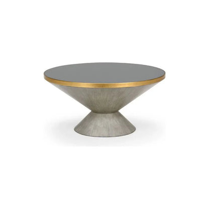 N. Y. Wooden Round Cocktail Table - LOOMLAN - Chelsea House - Side Tables