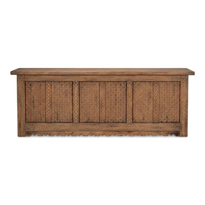 Nader Persian Burnt Brown Sideboard - LOOMLAN - Sarreid - Sideboards