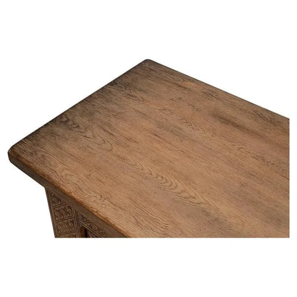 Nader Persian Burnt Brown Sideboard - LOOMLAN - Sarreid - Sideboards