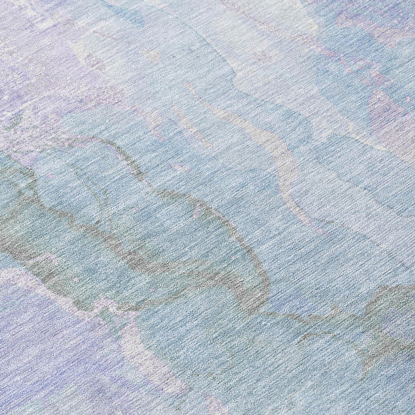 Naelain Sky Washable Indoor-Outdoor Rug