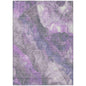 Naelien Purple Washable Indoor-Outdoor Rug